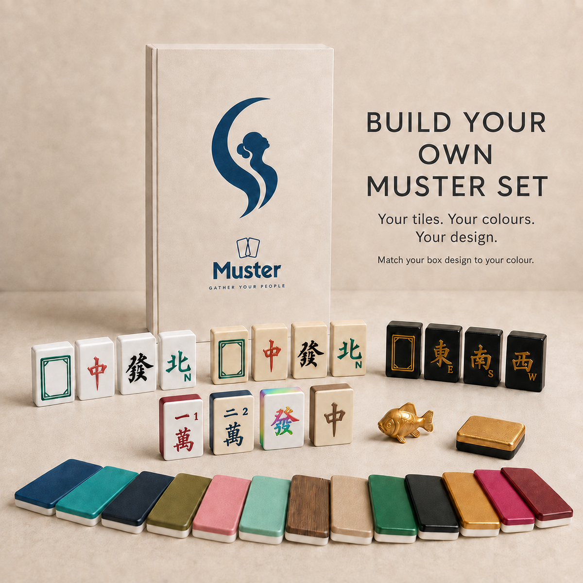 Build Your Muster — Custom Mahjong Set